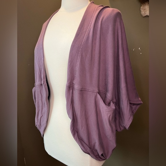 Athleta Nirvana Wrap Cardigan Sweat Women’s Sz XS - Picture 1 of 5